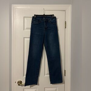 One 5 One Dark Blue Straight Leg Jeans